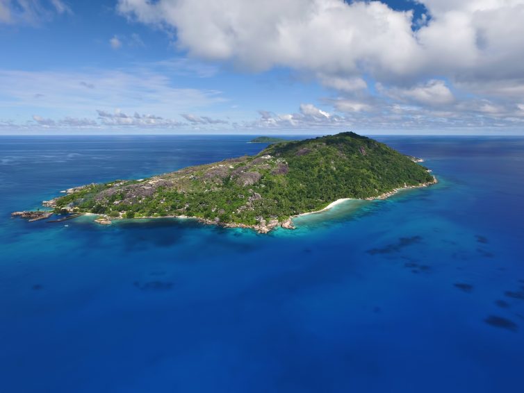 Six Senses Zil Pasyon Resort - Felicite Island, Seychelles - Island Aerial