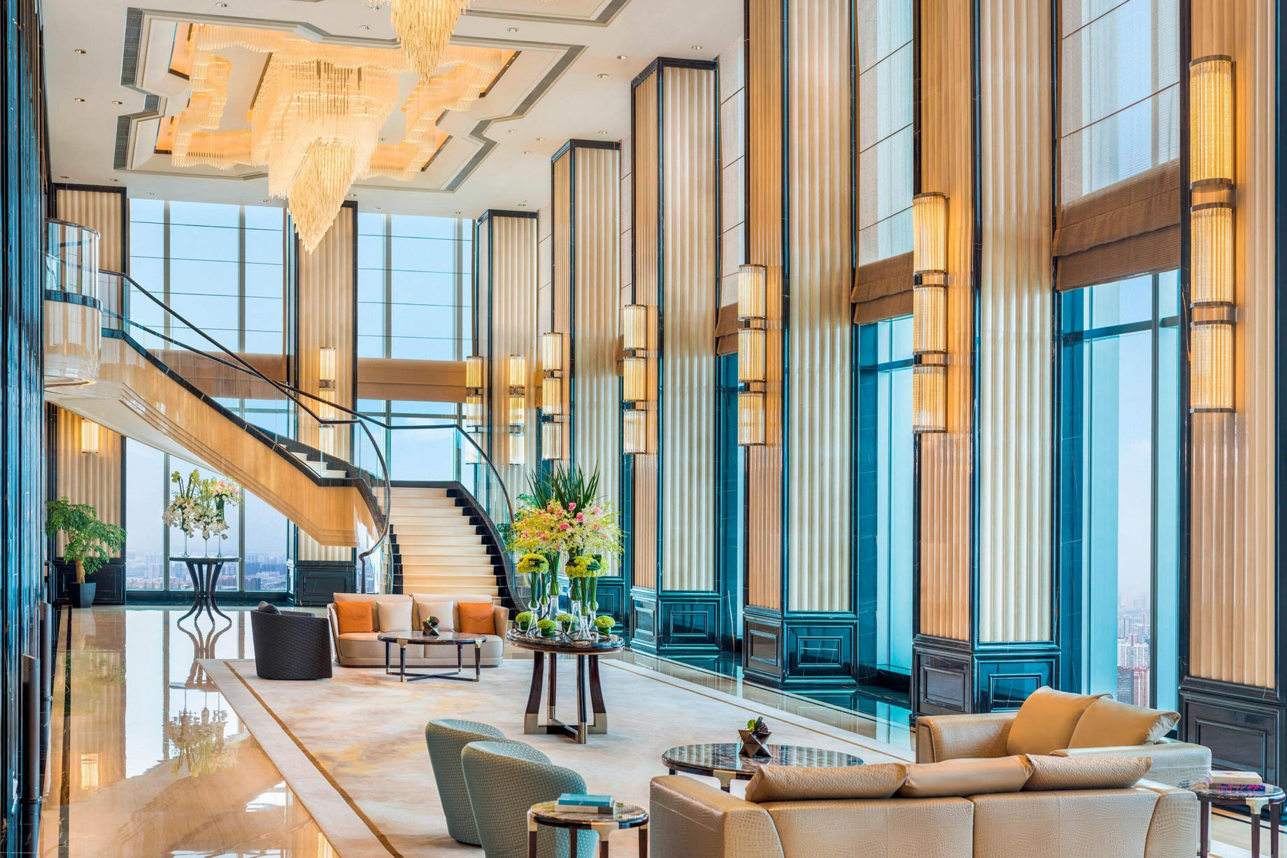 The St. Regis Changsha Hotel – Changsha, China – Lobby Great Hall