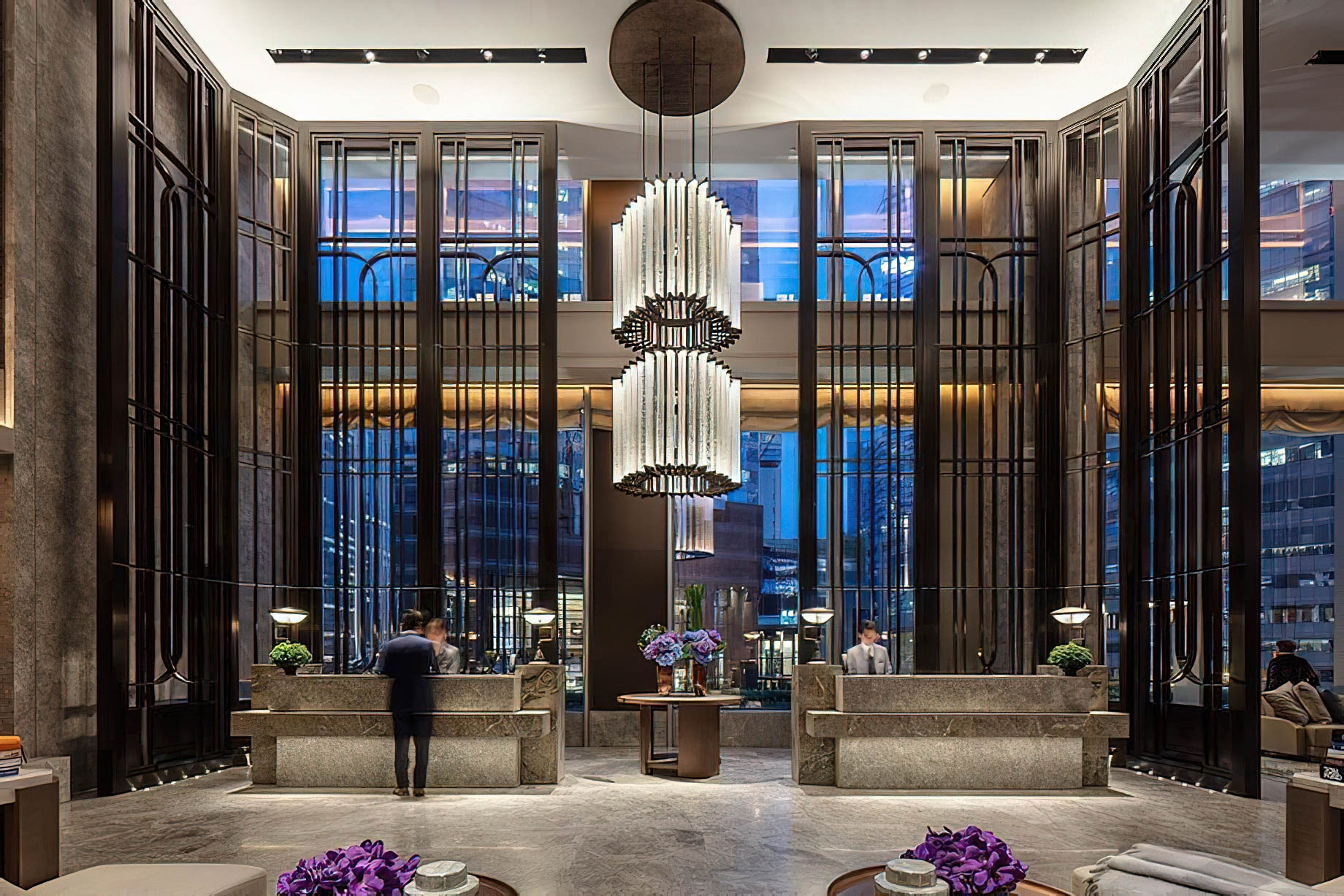 The St. Regis Hong Kong Hotel – Wan Chai, Hong Kong – Lobby Reception Desk