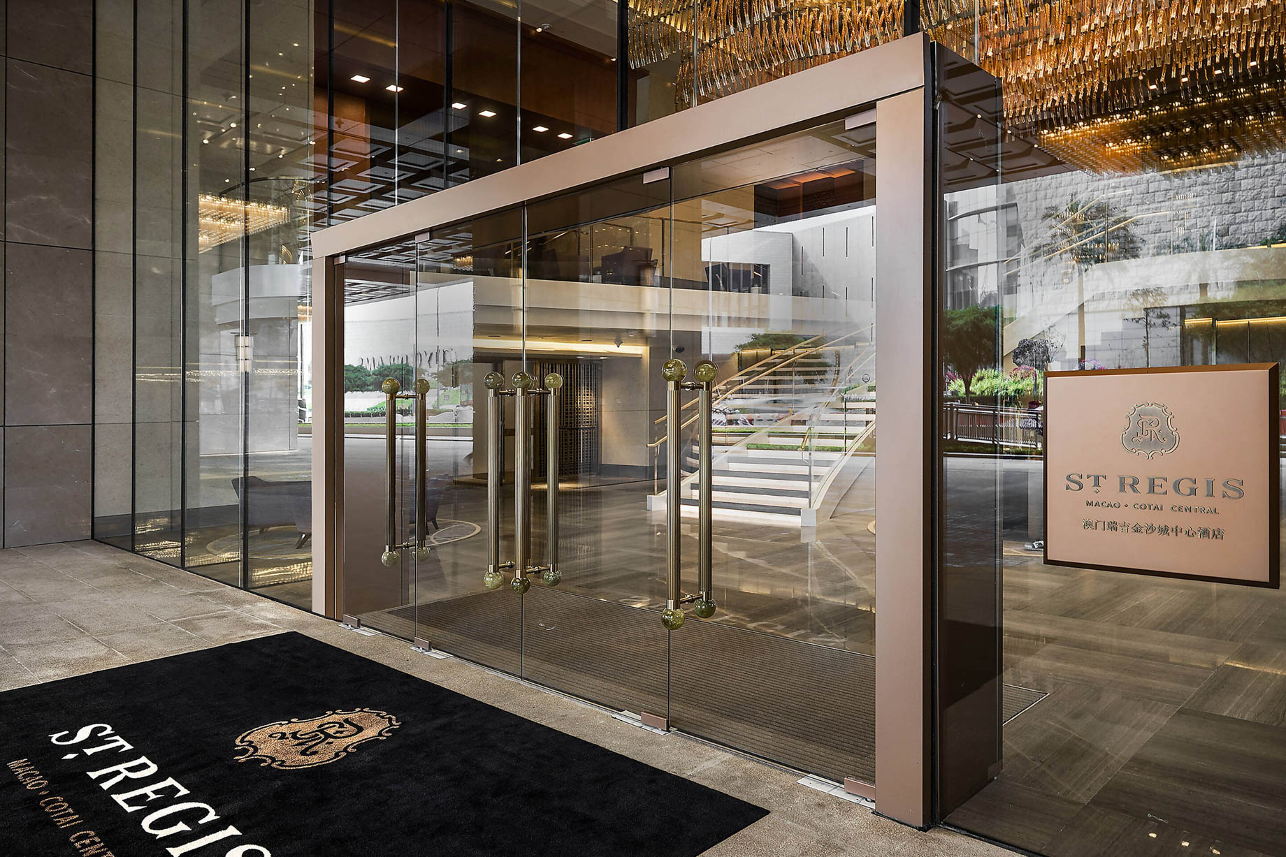 The St. Regis Macao Hotel – Cotai, Macau SAR, China – Hotel Entrance Doors