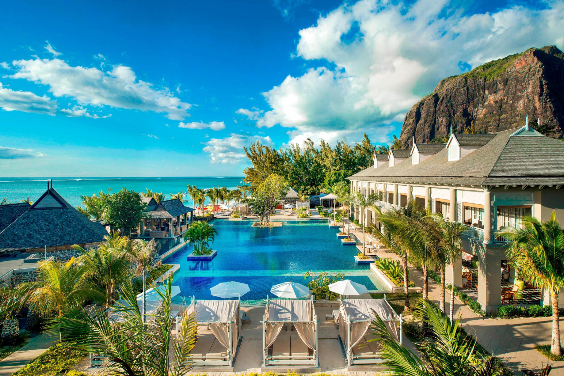 JW Marriott Mauritius Resort – Mauritius – Aerial View Manor House