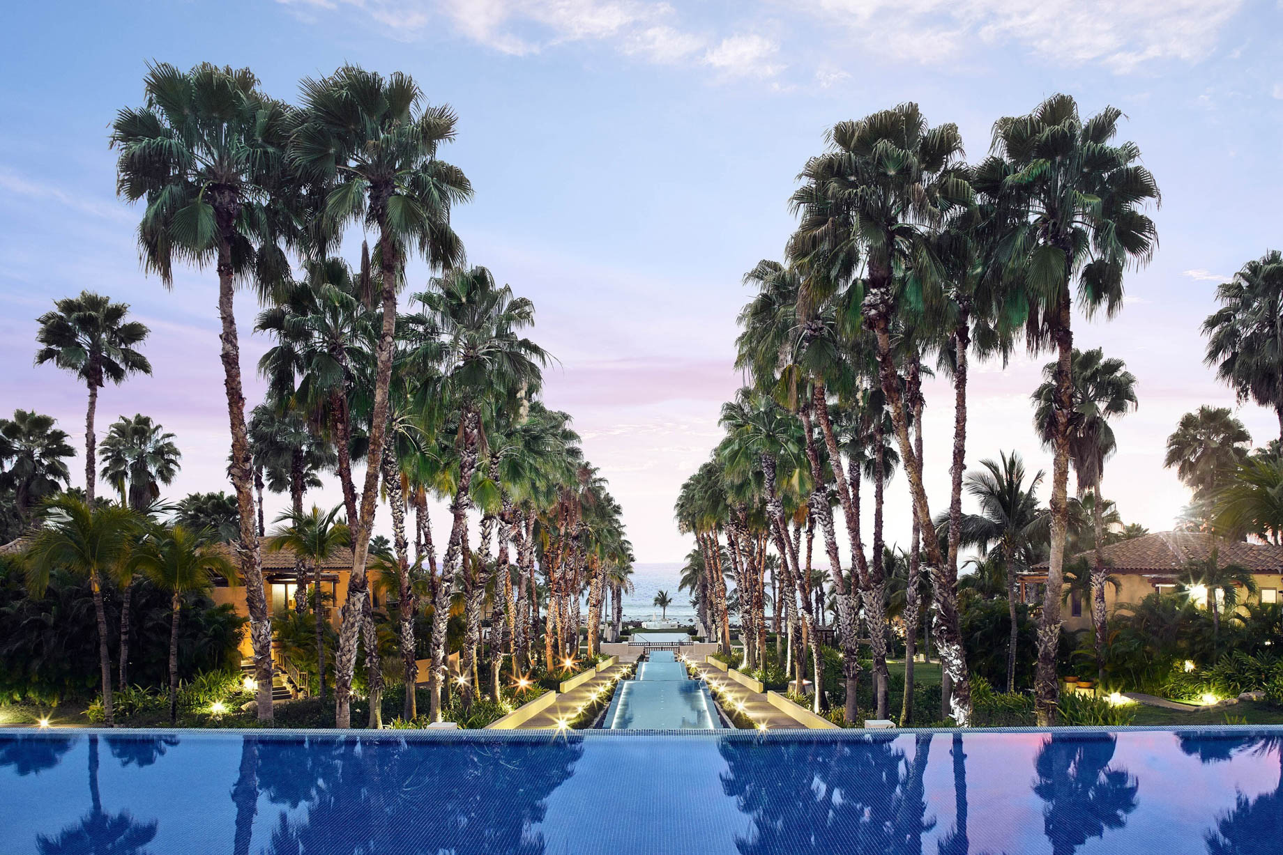 The St. Regis Punta Mita Resort – Nayarit, Mexico – Altamira Reflecting Pool Sunset