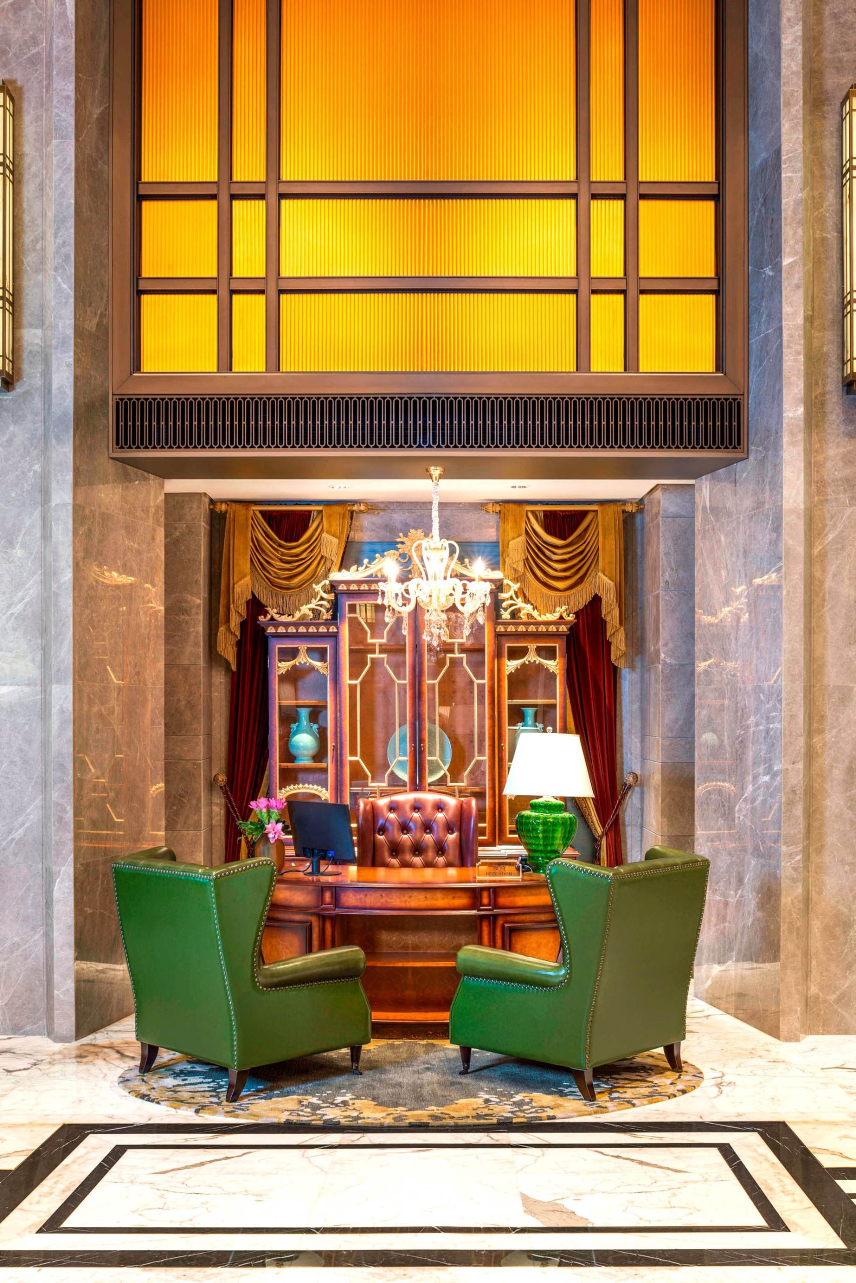 The St. Regis Shanghai Jingan Hotel – Shanghai, China – Lobby Reception