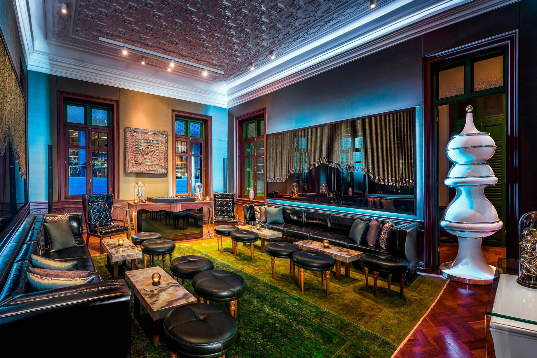 W Bangkok Hotel - Bangkok, Thailand - Emerald Room Upstairs