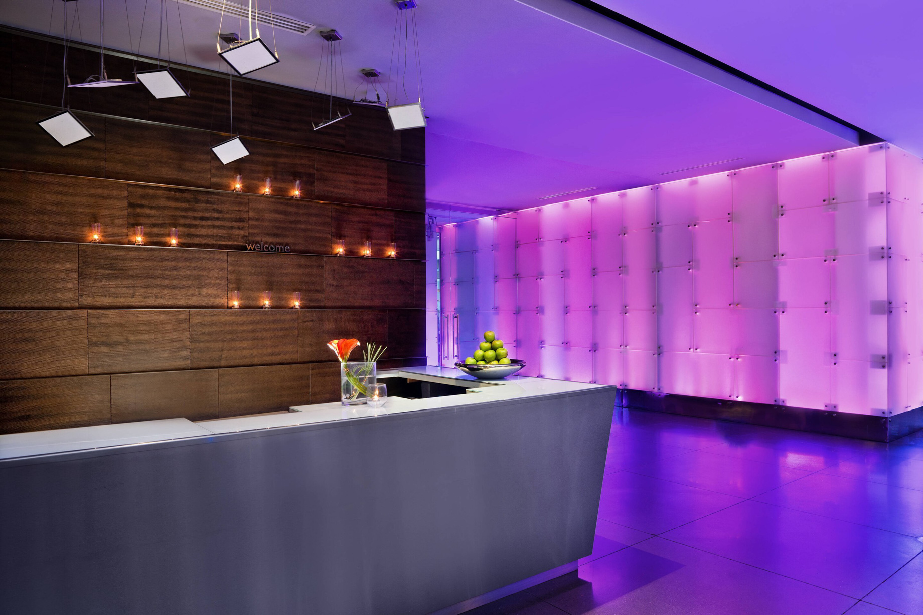 W Dallas Victory Hotel - Dallas, TX, USA - Lobby Reception Desk