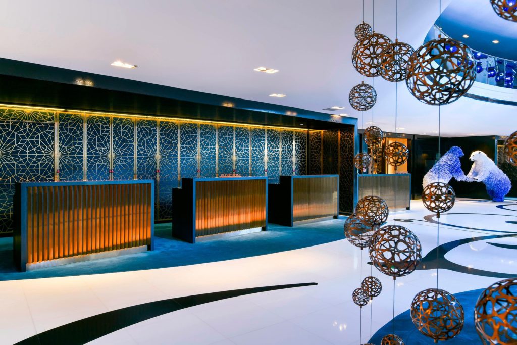 W Doha Hotel - Doha, Qatar - Lobby Reception Desk
