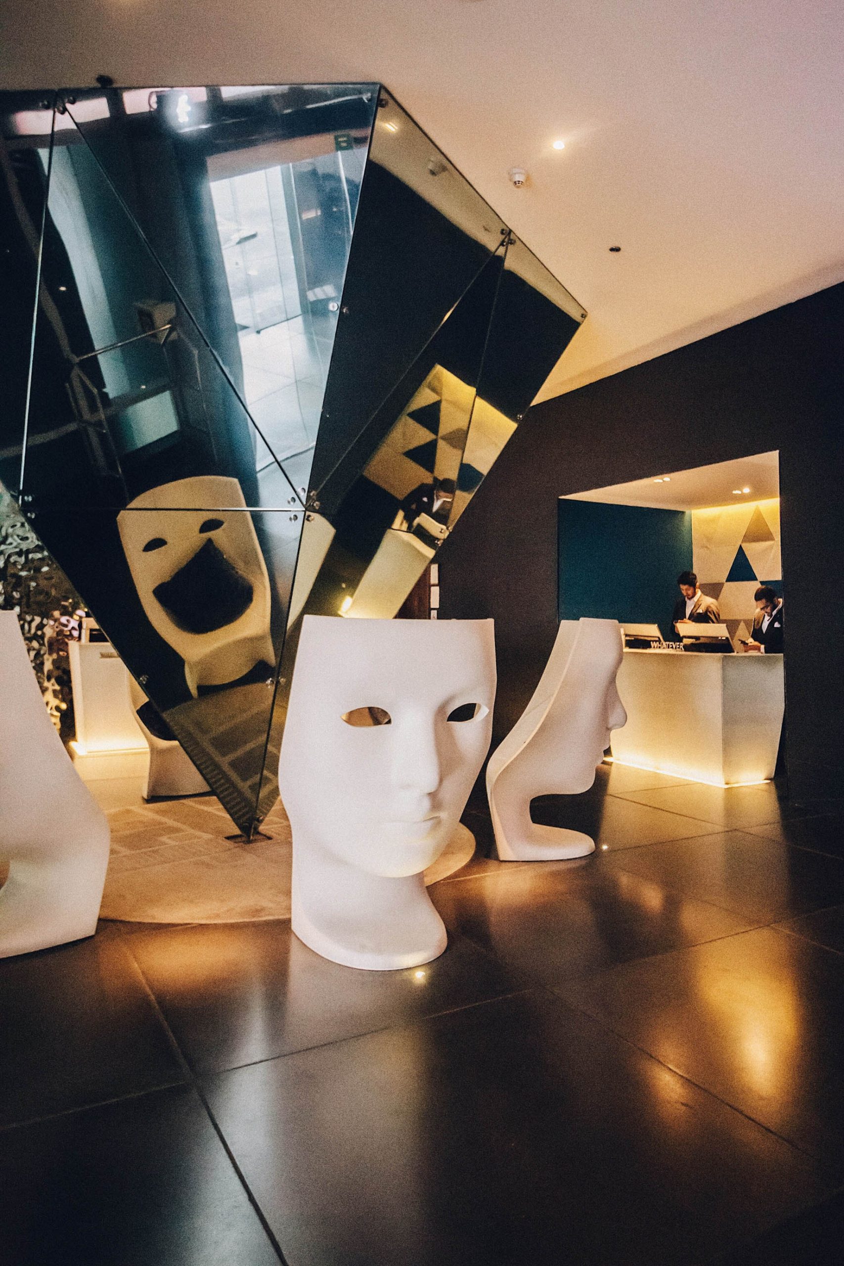 W Mexico City Hotel – Polanco, Mexico City, Mexico – Lobby Welcome Desk Style