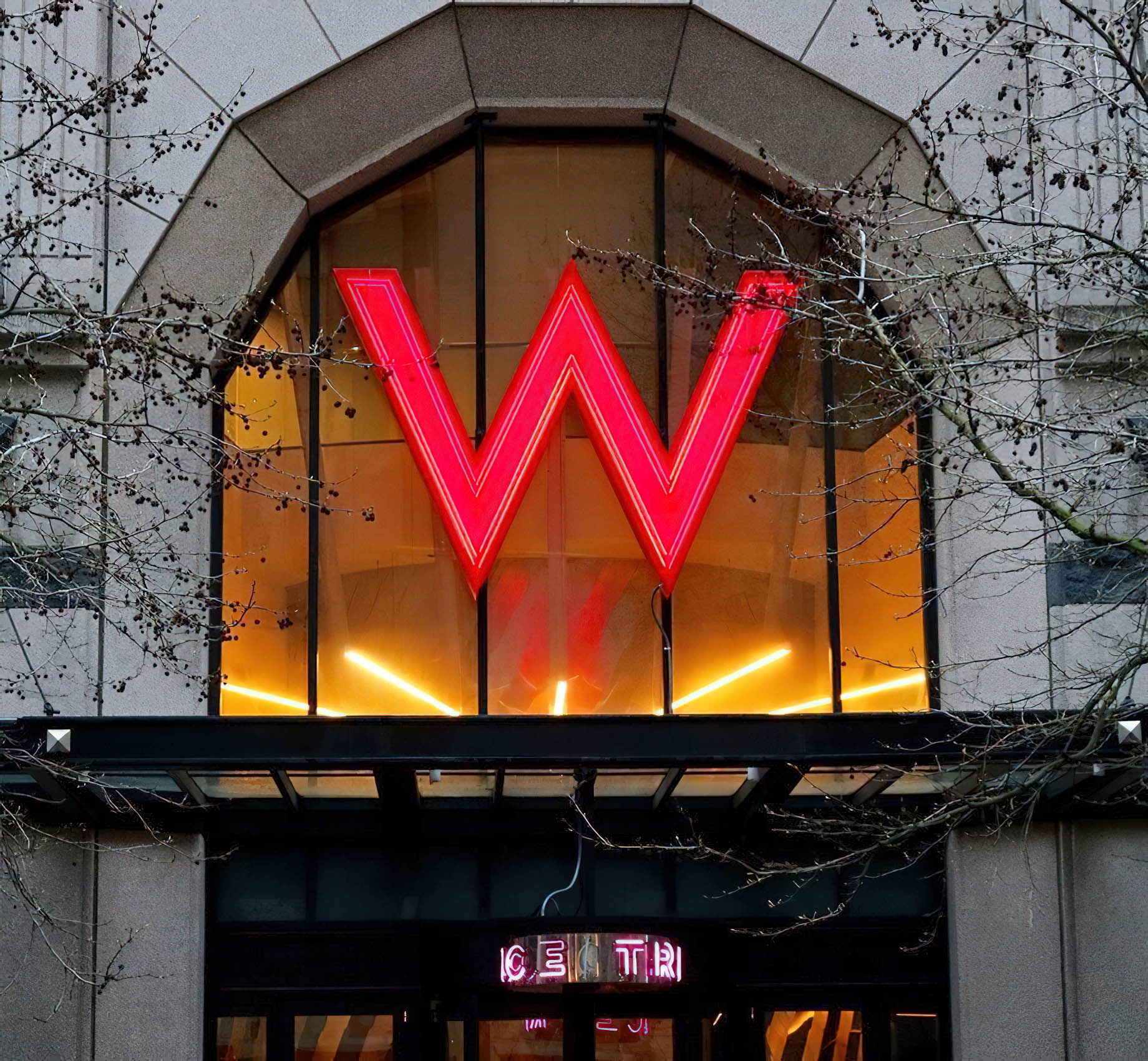 W Seattle Hotel – Seattle, WA, USA – W Sign