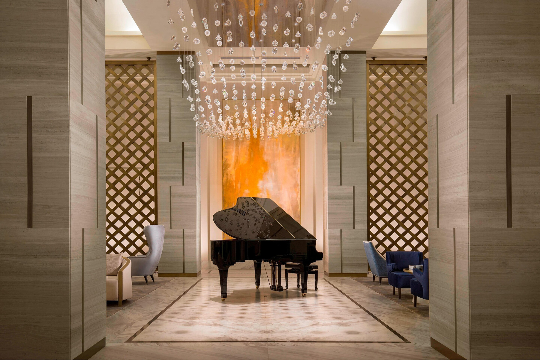 The St. Regis Astana Hotel – Astana, Kazakhstan – Lobby Grand Piano