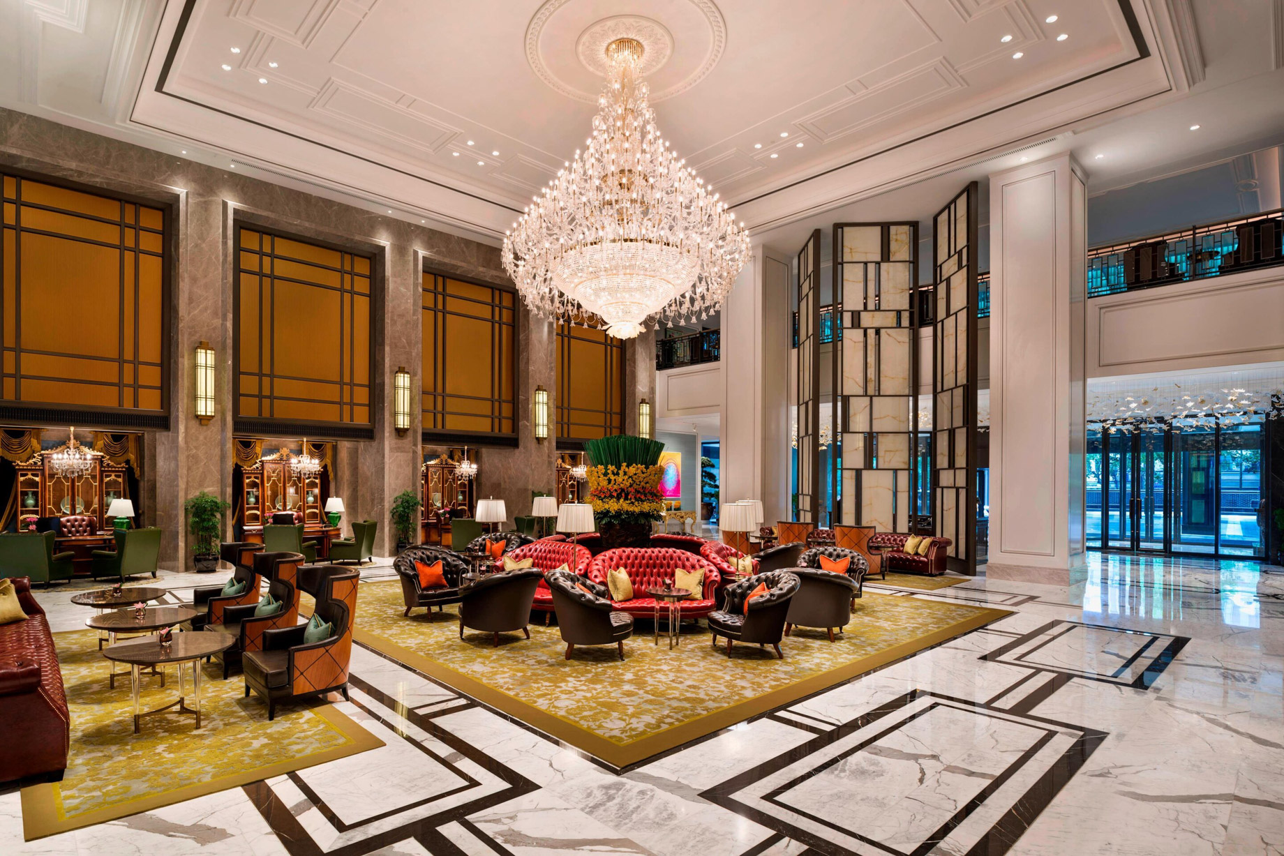 The St. Regis Shanghai Jingan Hotel - Shanghai, China - Lobby