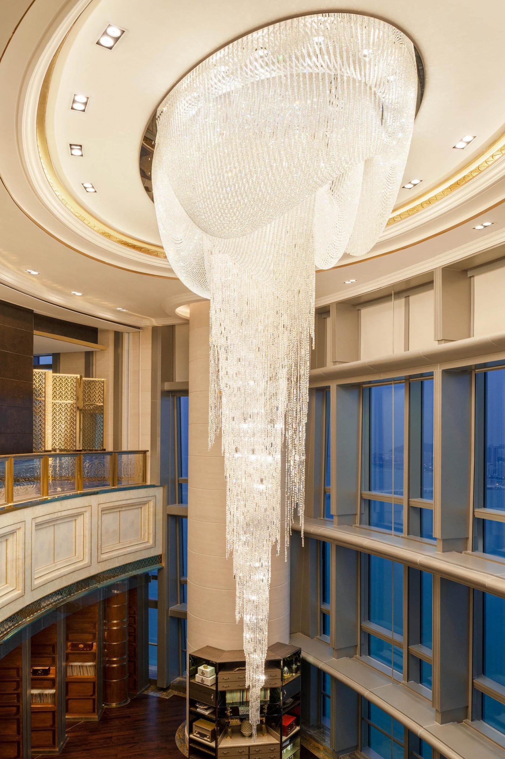 The St. Regis Zhuhai Hotel – Zhuhai, Guangdong, China – Lobby Chandelier