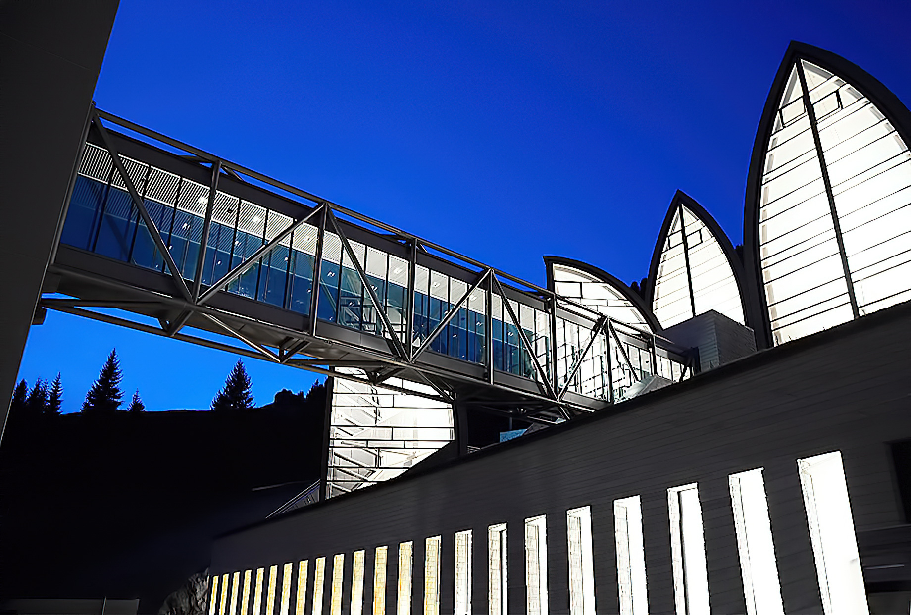 Tschuggen Grand Hotel - Arosa, Switzerland - Hight Bridge