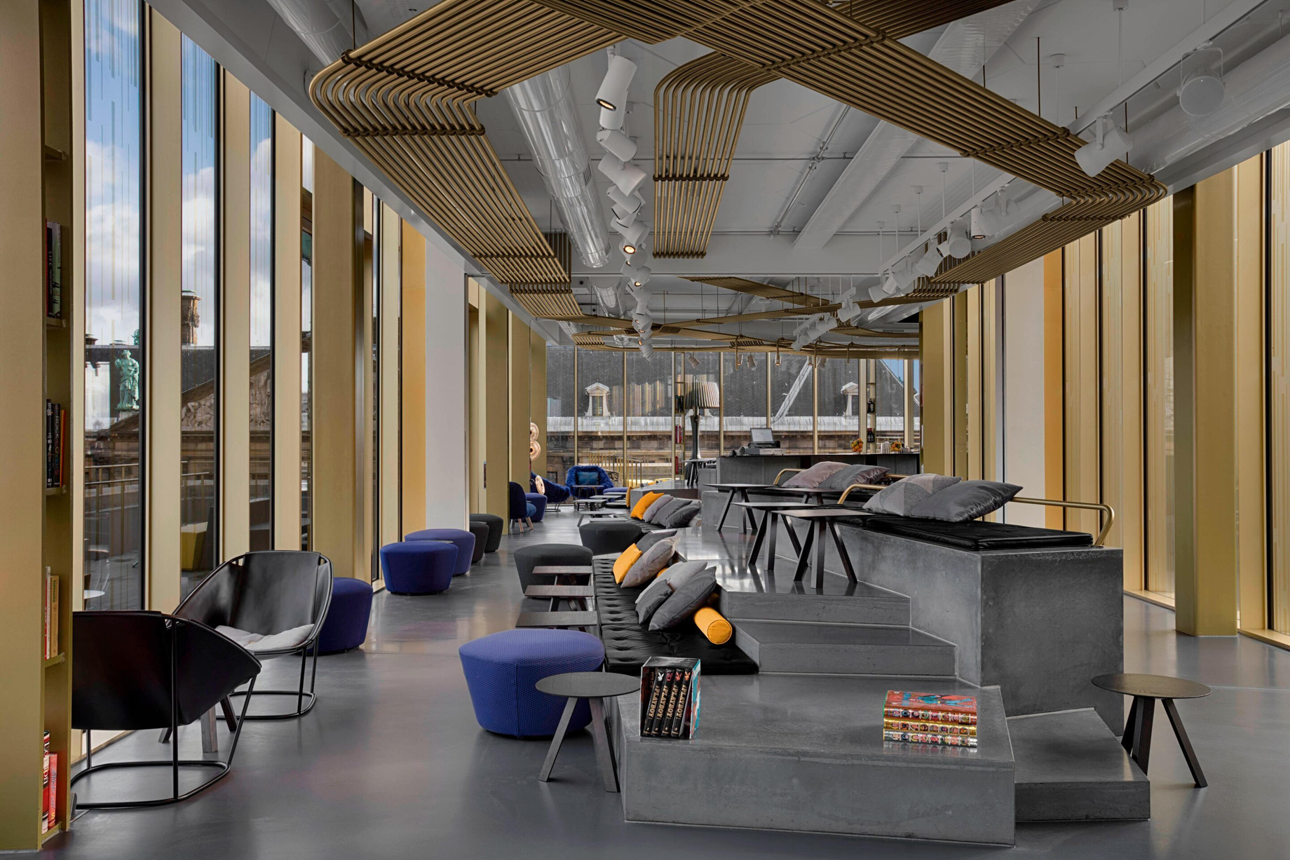 W Amsterdam Hotel - Amsterdam, Netherlands - W Lounge Decor