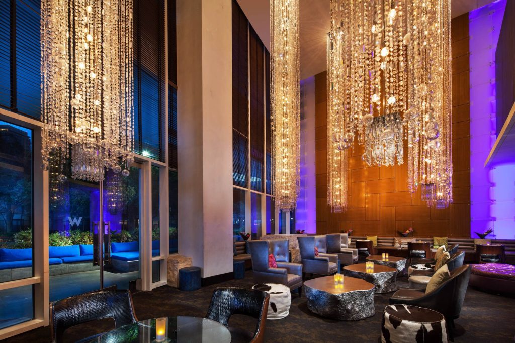 W Dallas Victory Hotel - Dallas, TX, USA - The Living Room Bar