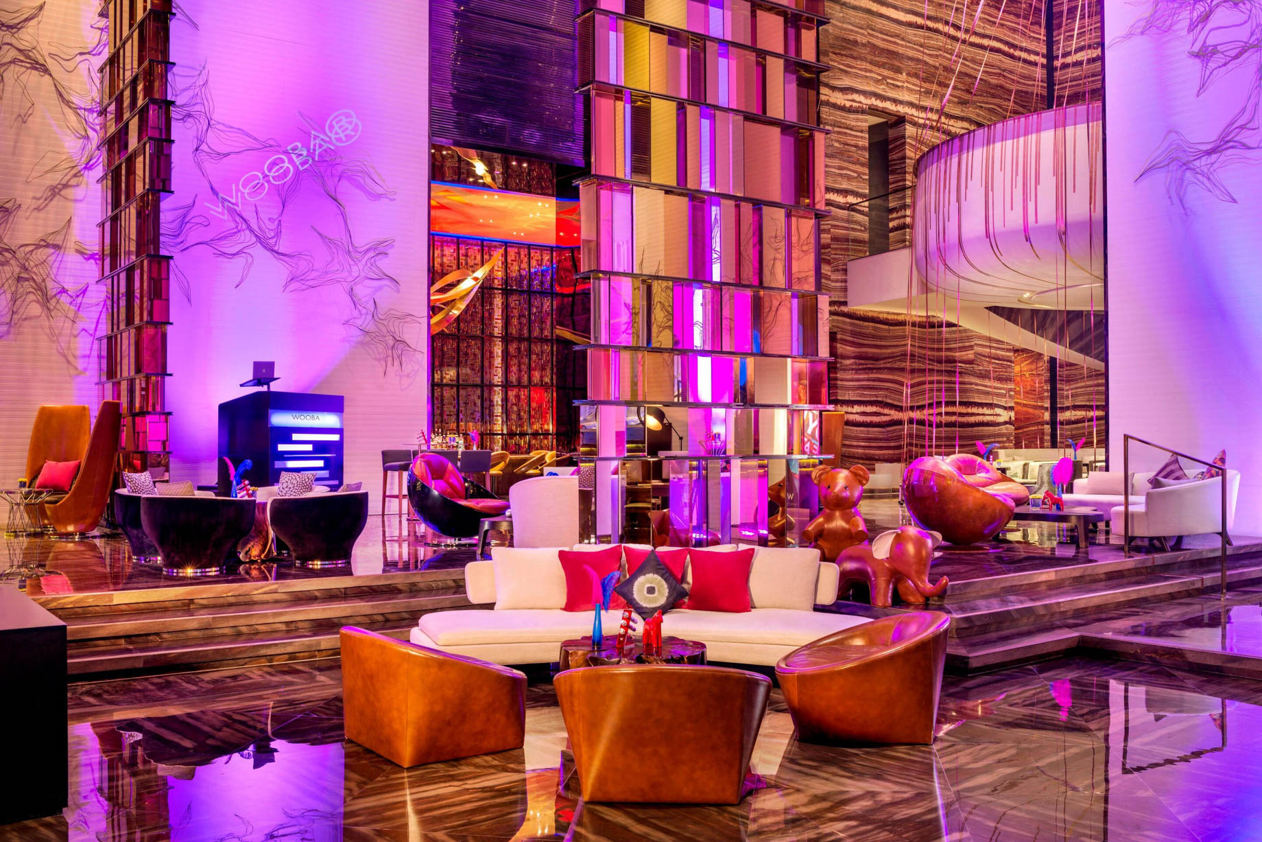 W Guangzhou Hotel - Tianhe District, Guangzhou, China - Foyer Living Room Seating