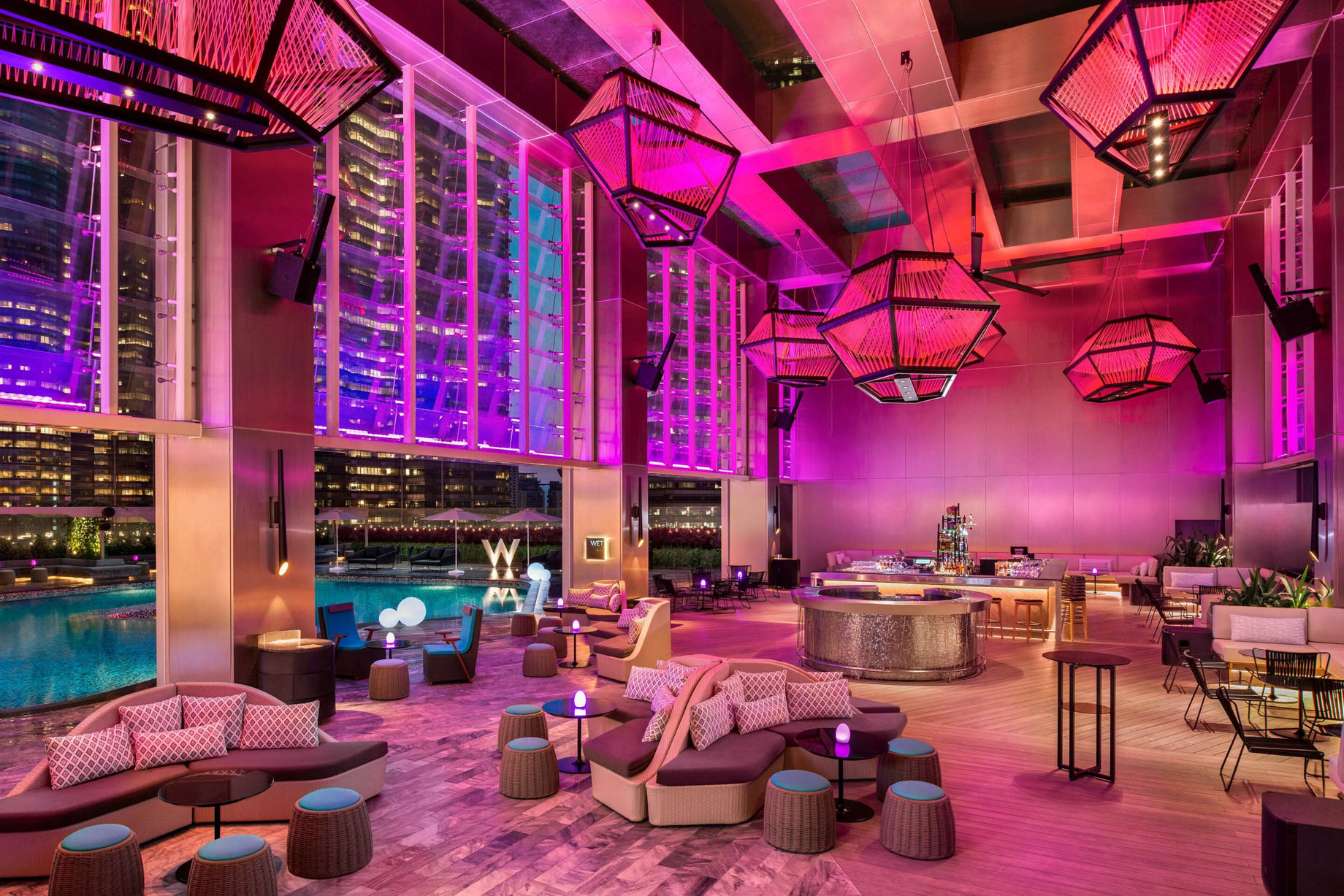 W Kuala Lumpur Hotel - Kuala Lumpur, Malaysia - WET Deck