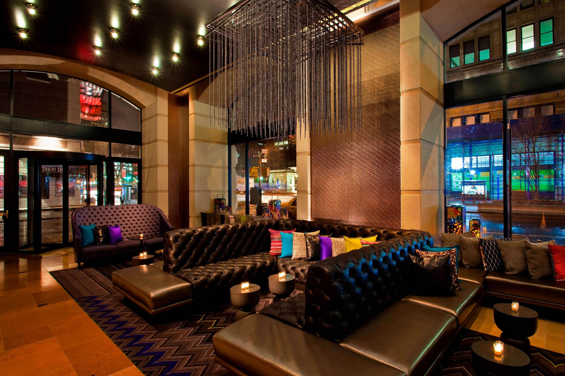 W New York Union Square Hotel – New York, NY, USA – The Living Room