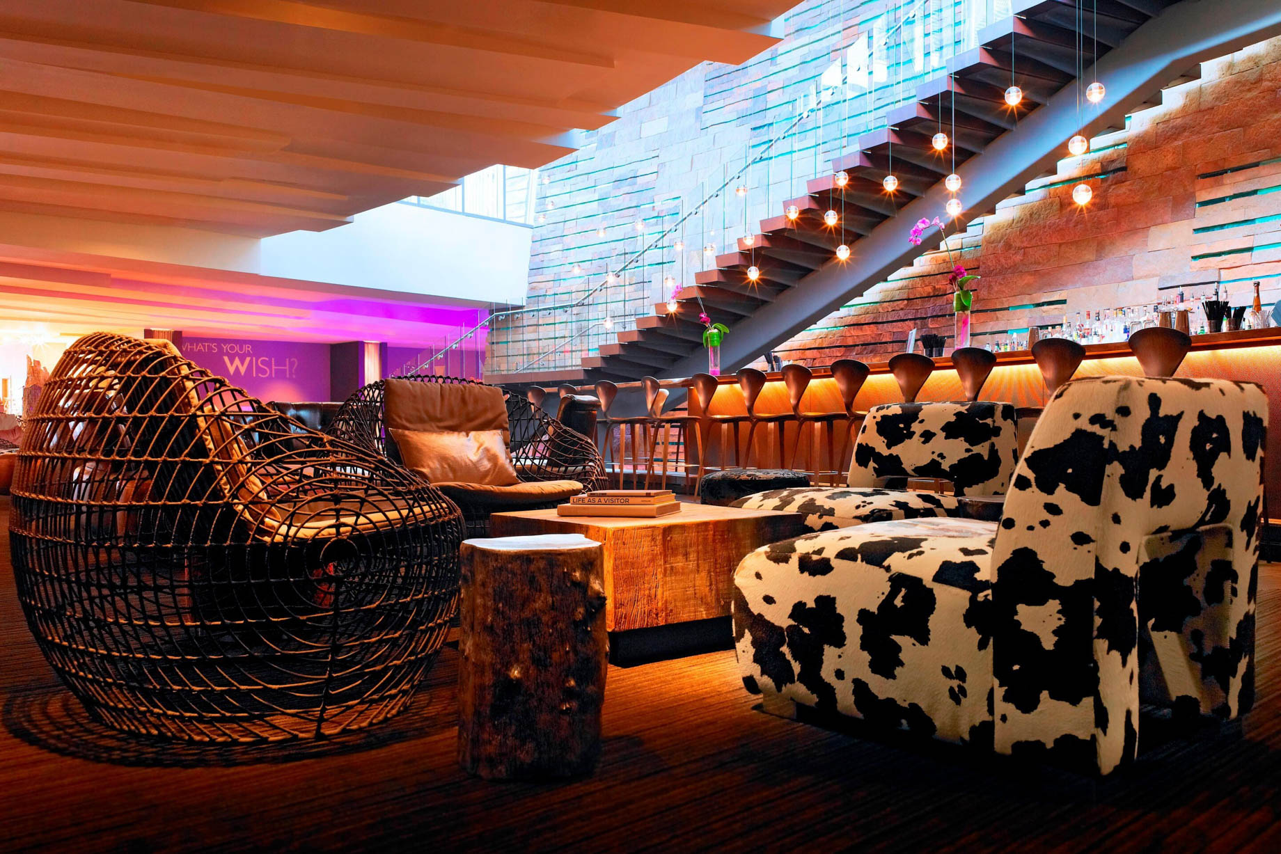 W Scottsdale Hotel - Scottsdale, AZ, USA - The Living Room