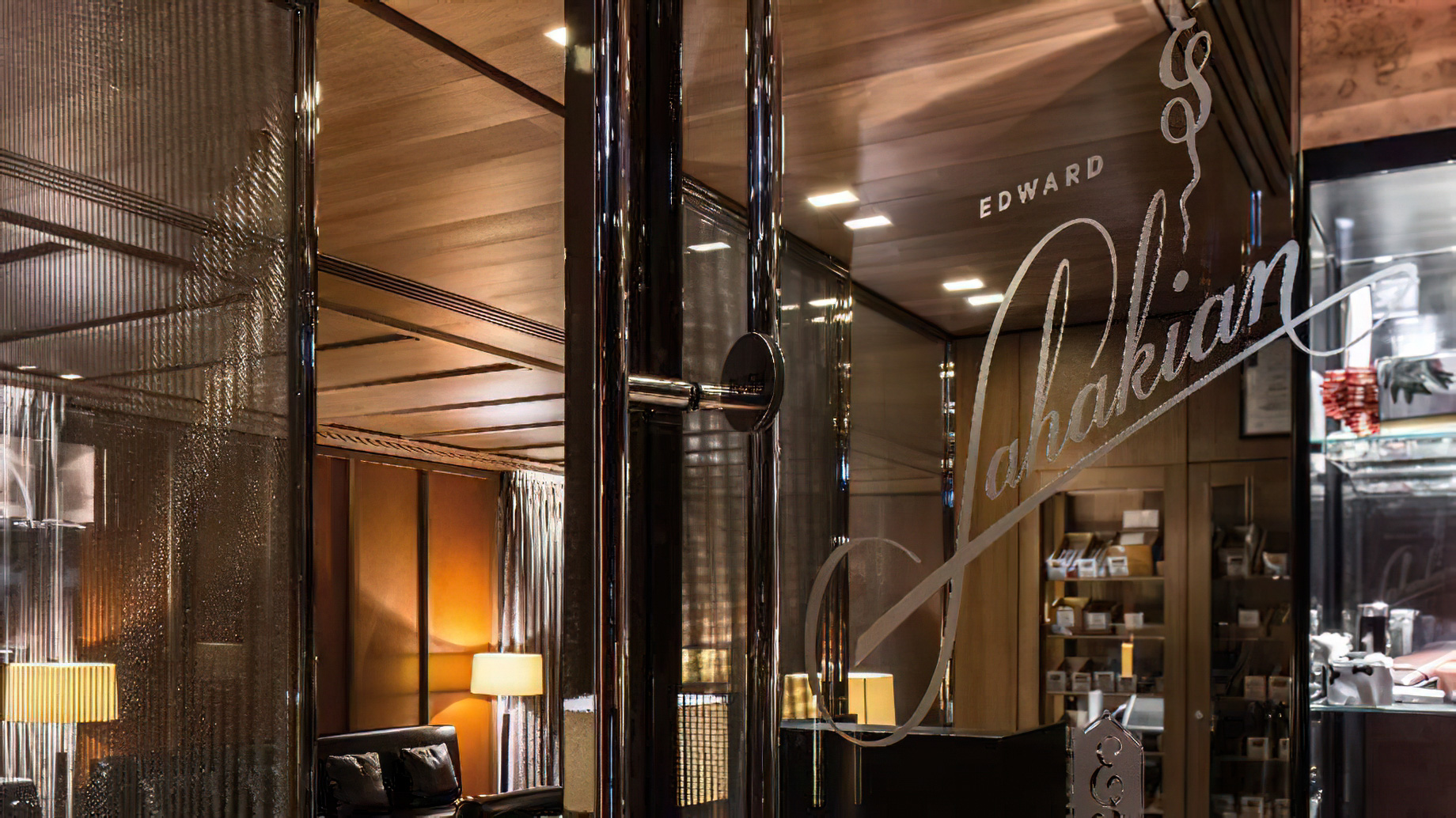 Bvlgari Hotel London – Knightsbridge, London, UK – Edward Sahakian Cigar Shop