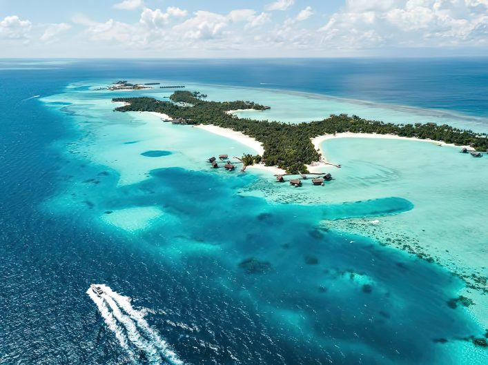 One&Only Reethi Rah Resort - North Male Atoll, Maldives - Resort Aerial