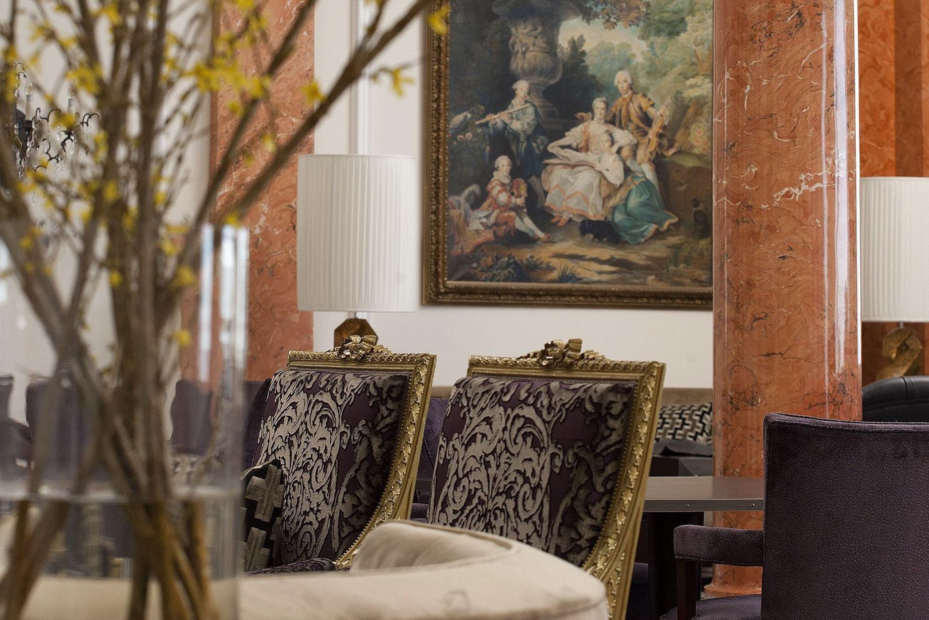 Palace Hotel – Burgenstock Hotels & Resort – Obburgen, Switzerland – Hotel Lounge