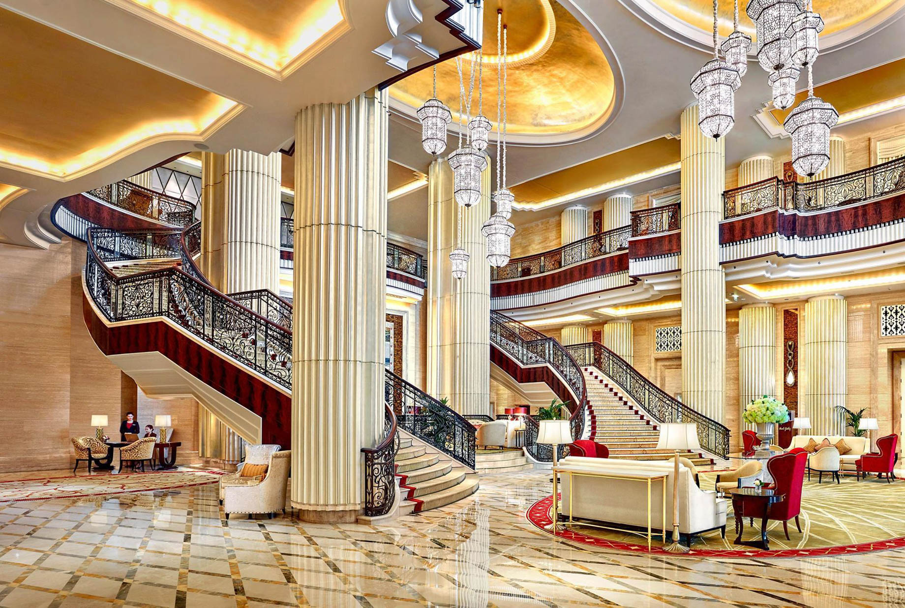 The St. Regis Abu Dhabi Hotel – Abu Dhabi, United Arab Emirates – Lobby