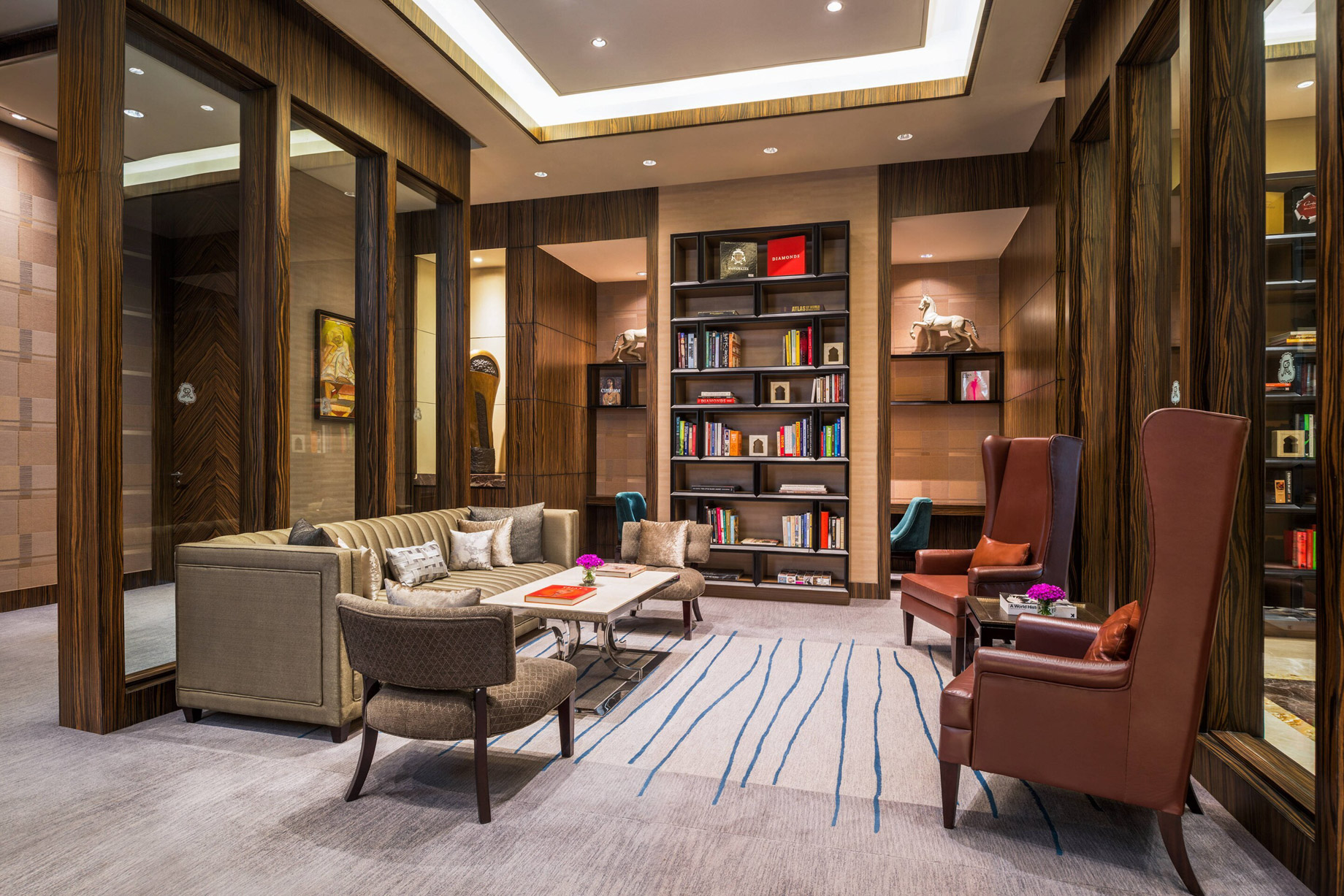 The St. Regis Mumbai Hotel – Mumbai, India – Library