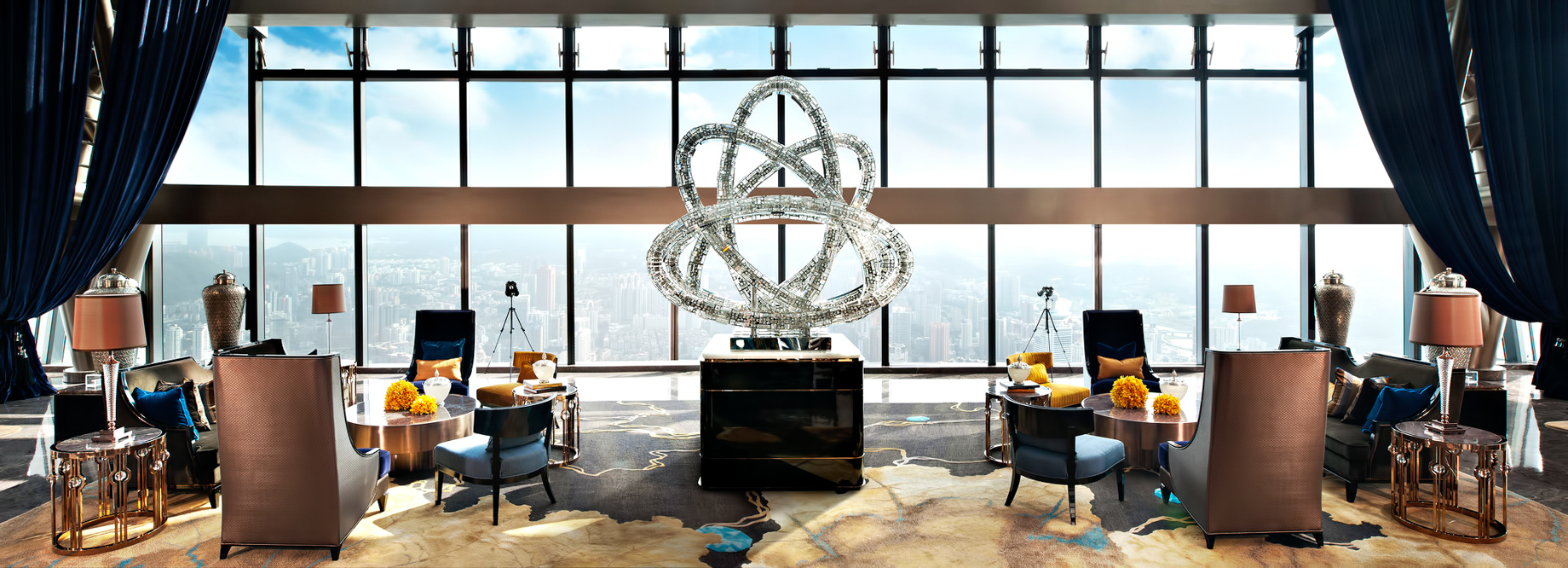 The St. Regis Shenzhen Hotel – Shenzhen, China – Sky Lobby