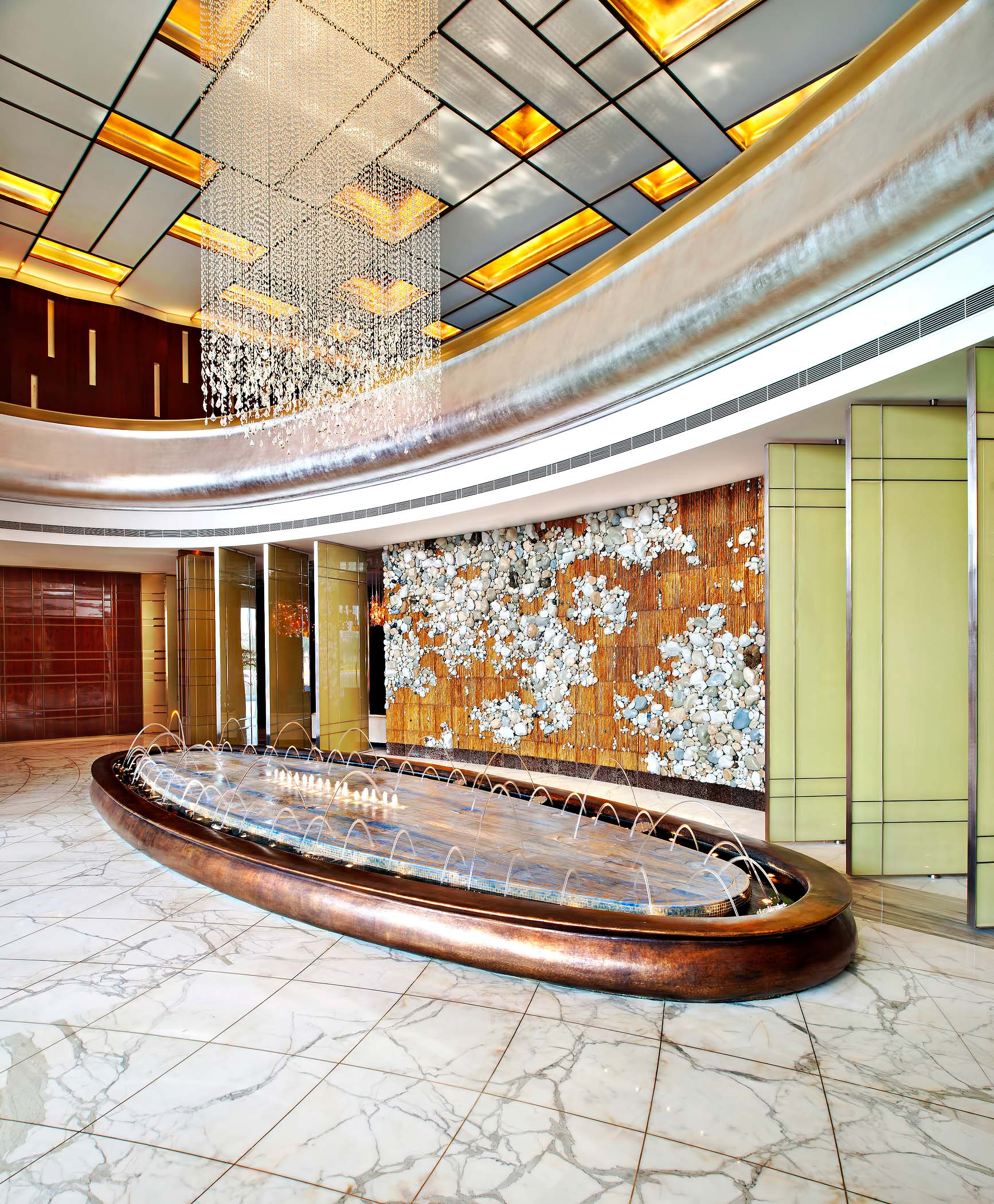 The St. Regis Tianjin Hotel – Tianjin, China – Entrance Fountain