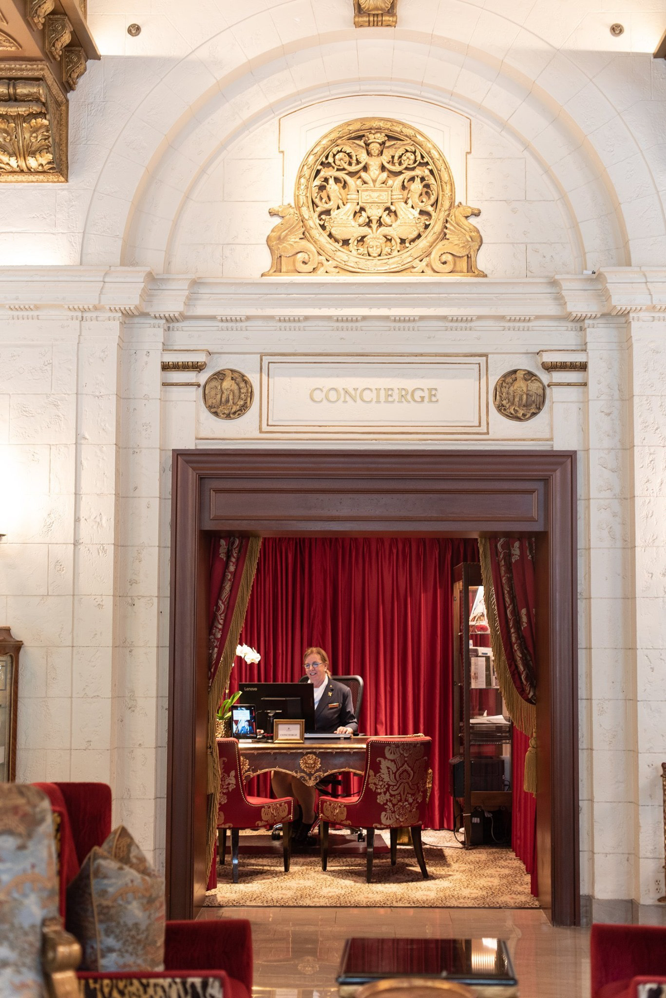 The St. Regis Washington D.C. Hotel – Washington, DC, USA – Lobby Concierge