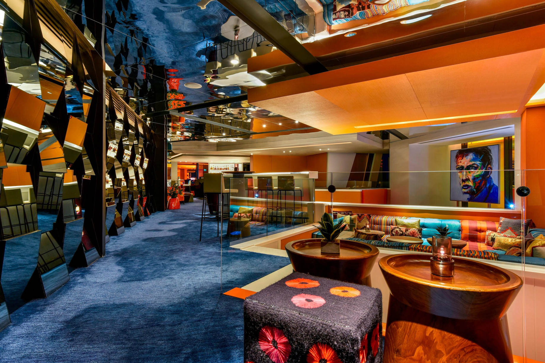 W Amman Hotel – Amman, Jordan – Lobby Lounge Area