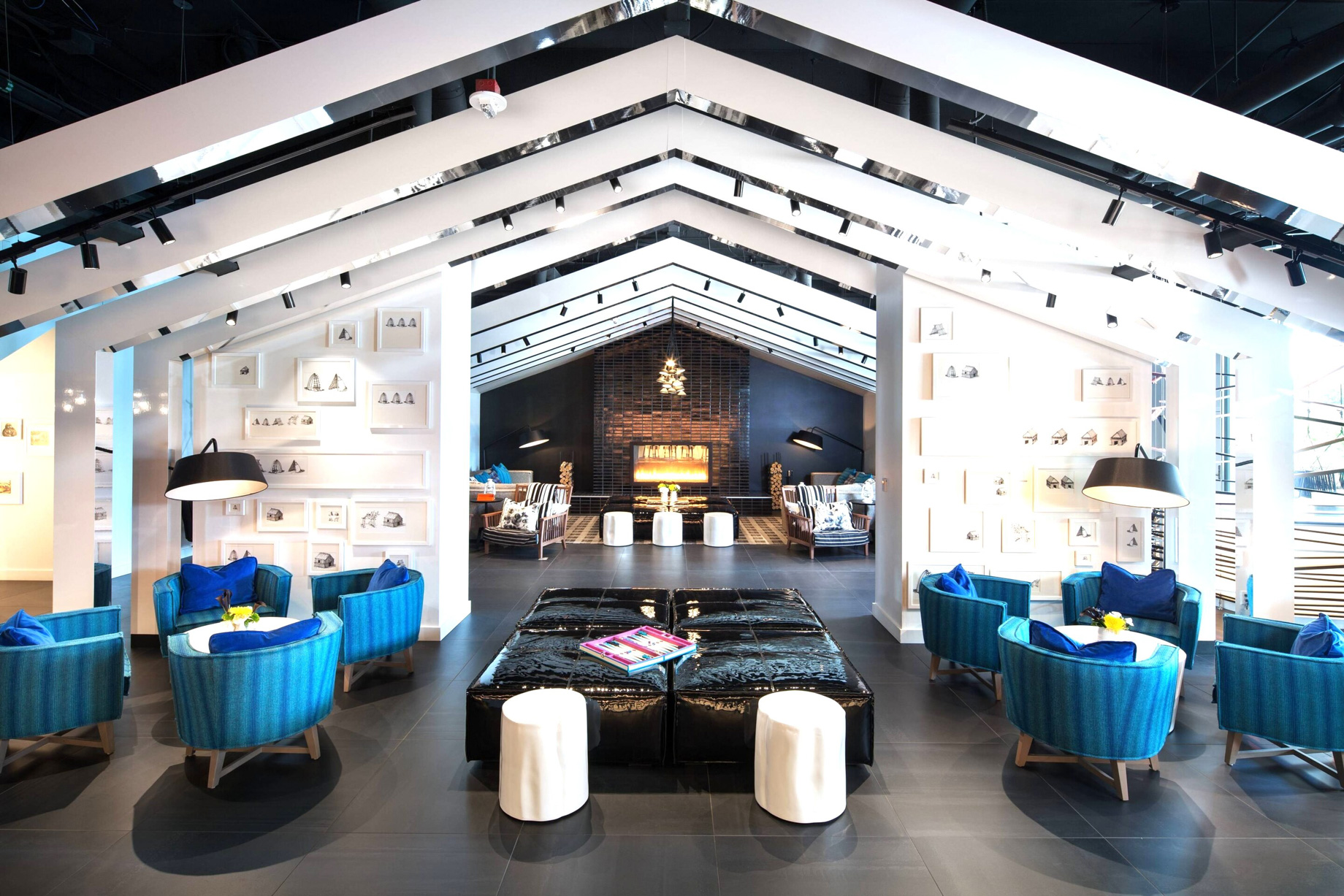 W Bellevue Hotel – Bellevue, WA, USA – Living Room