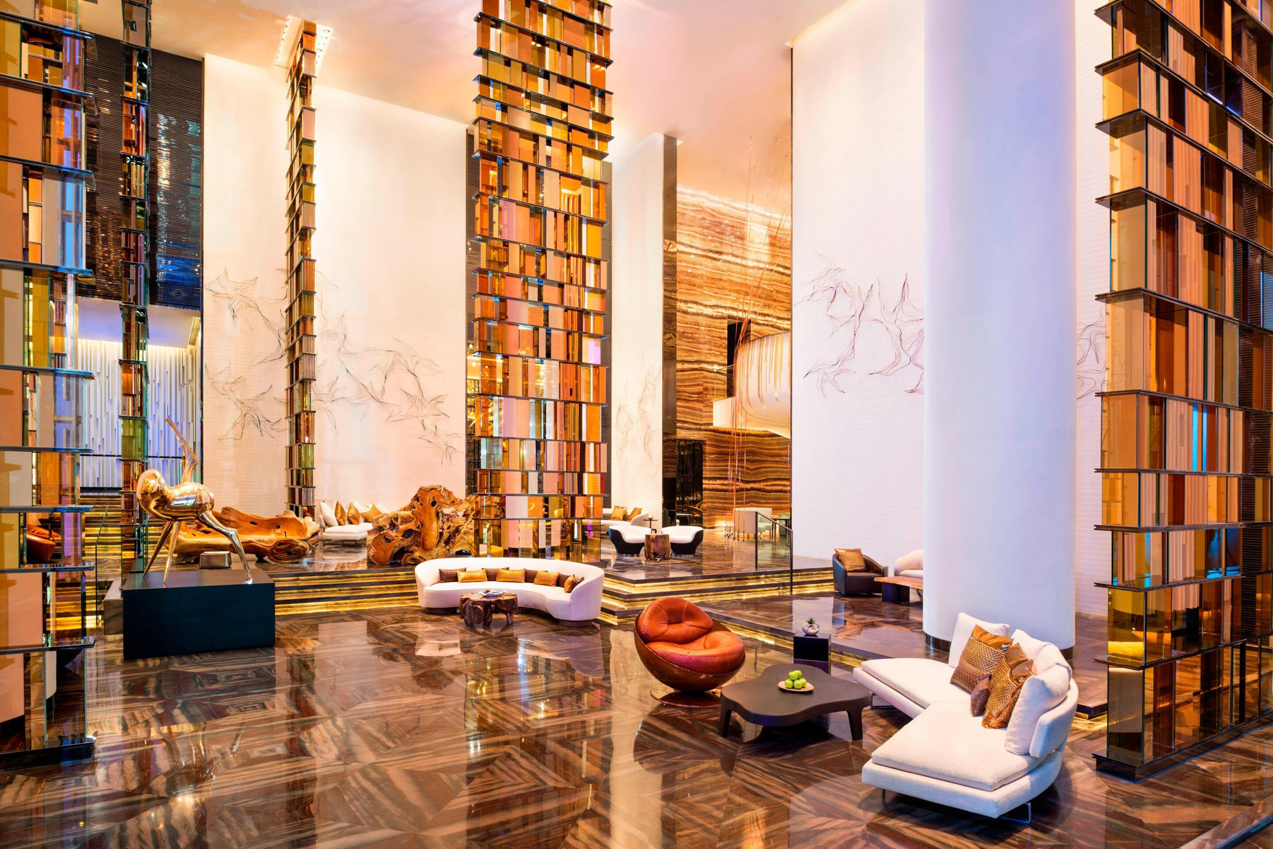 W Guangzhou Hotel – Tianhe District, Guangzhou, China – Foyer Living Room
