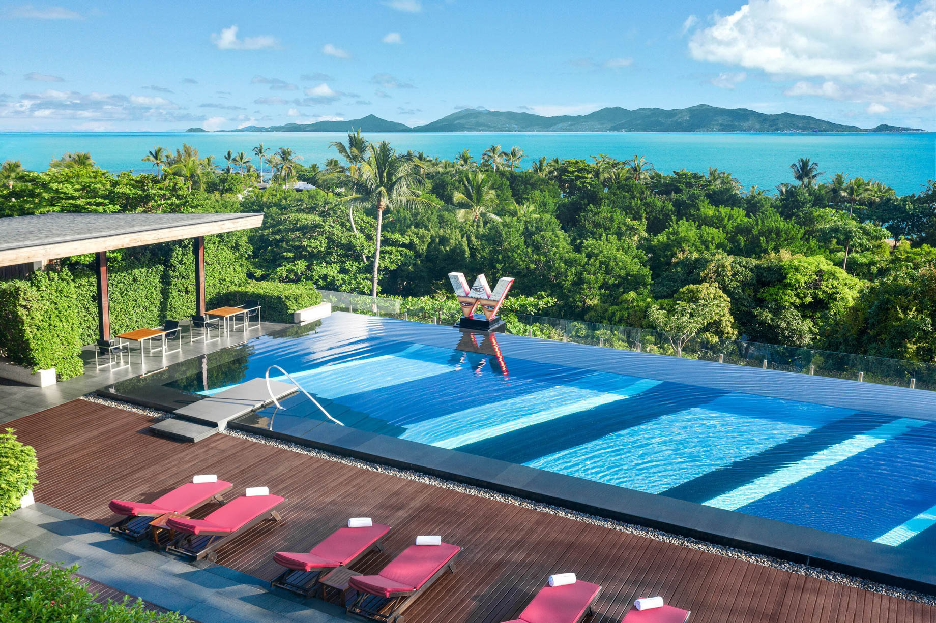 W Koh Samui Resort – Thailand – WET Infinity Pool Ocean View