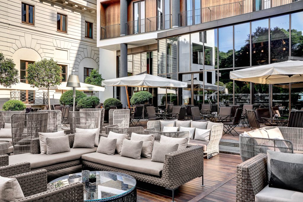 Bvlgari Hotel Milano - Milan, Italy - Il Giardino Garden Terrace