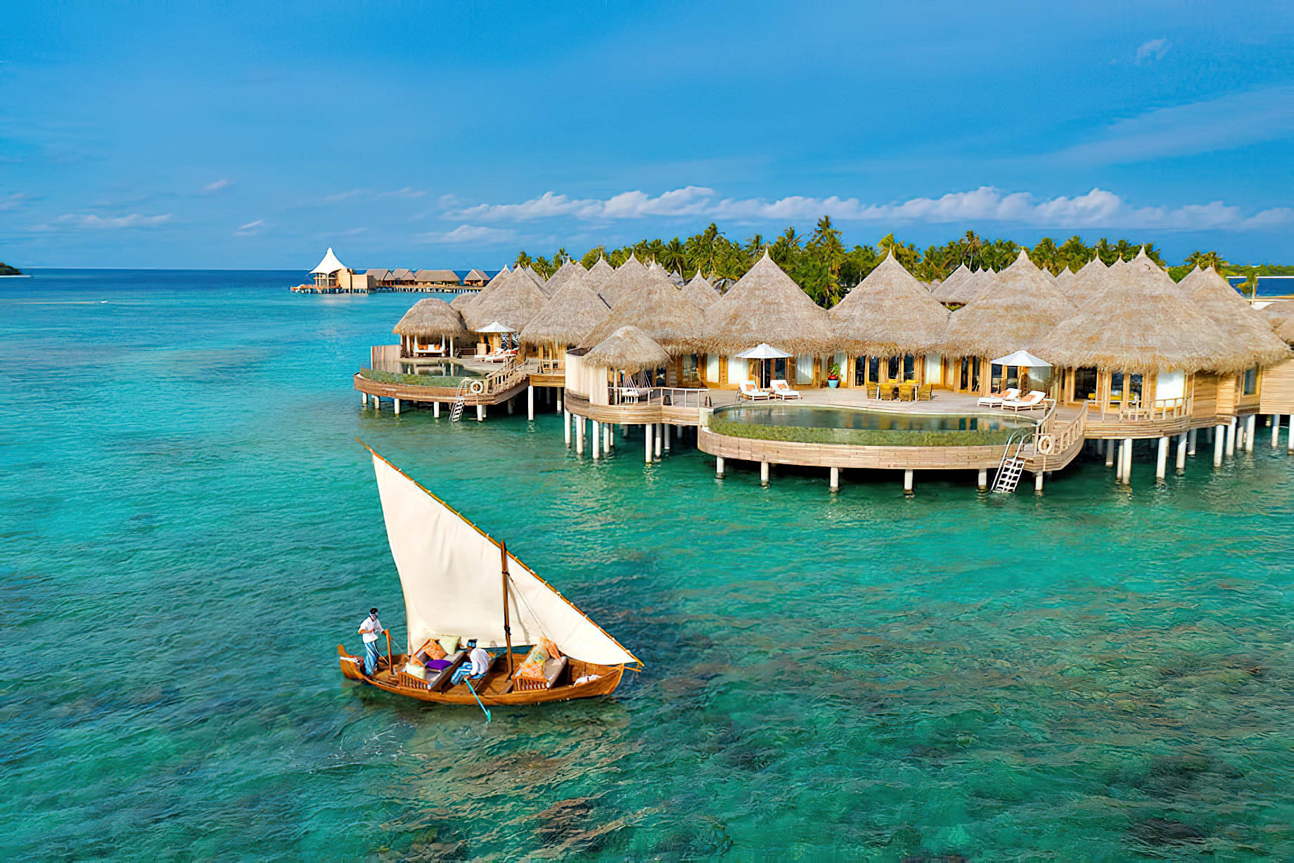 The Nautilus Maldives Resort – Thiladhoo Island, Maldives – Boat Arrival