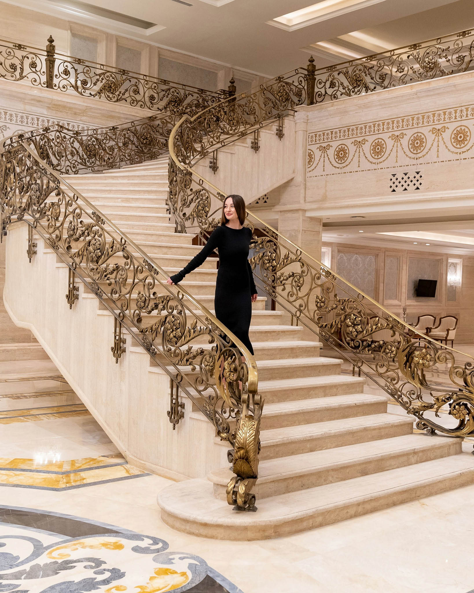 The St. Regis Almasa Hotel - Cairo, Egypt - Hotel Interior Stairs