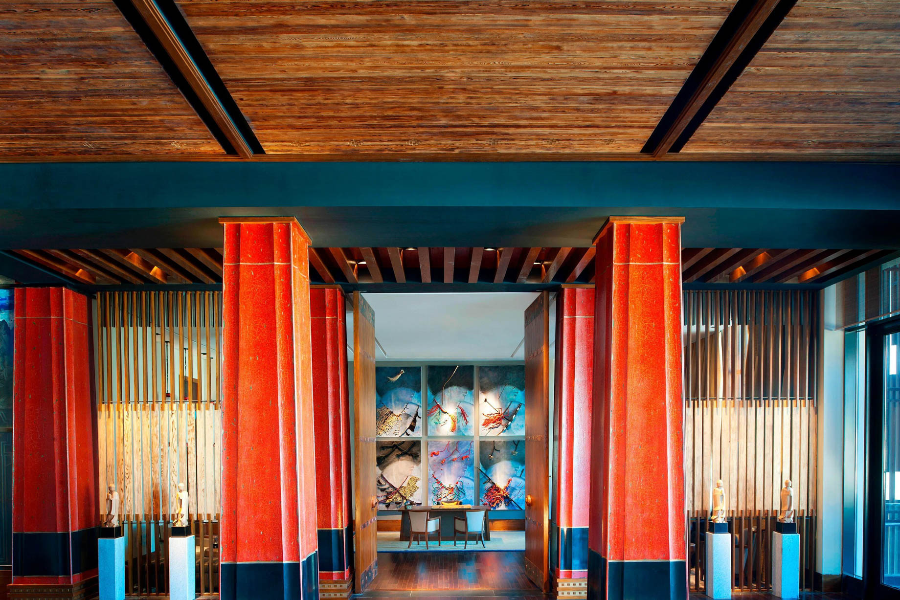 The St. Regis Lhasa Resort - Lhasa, Xizang, China - Lobby Entrance