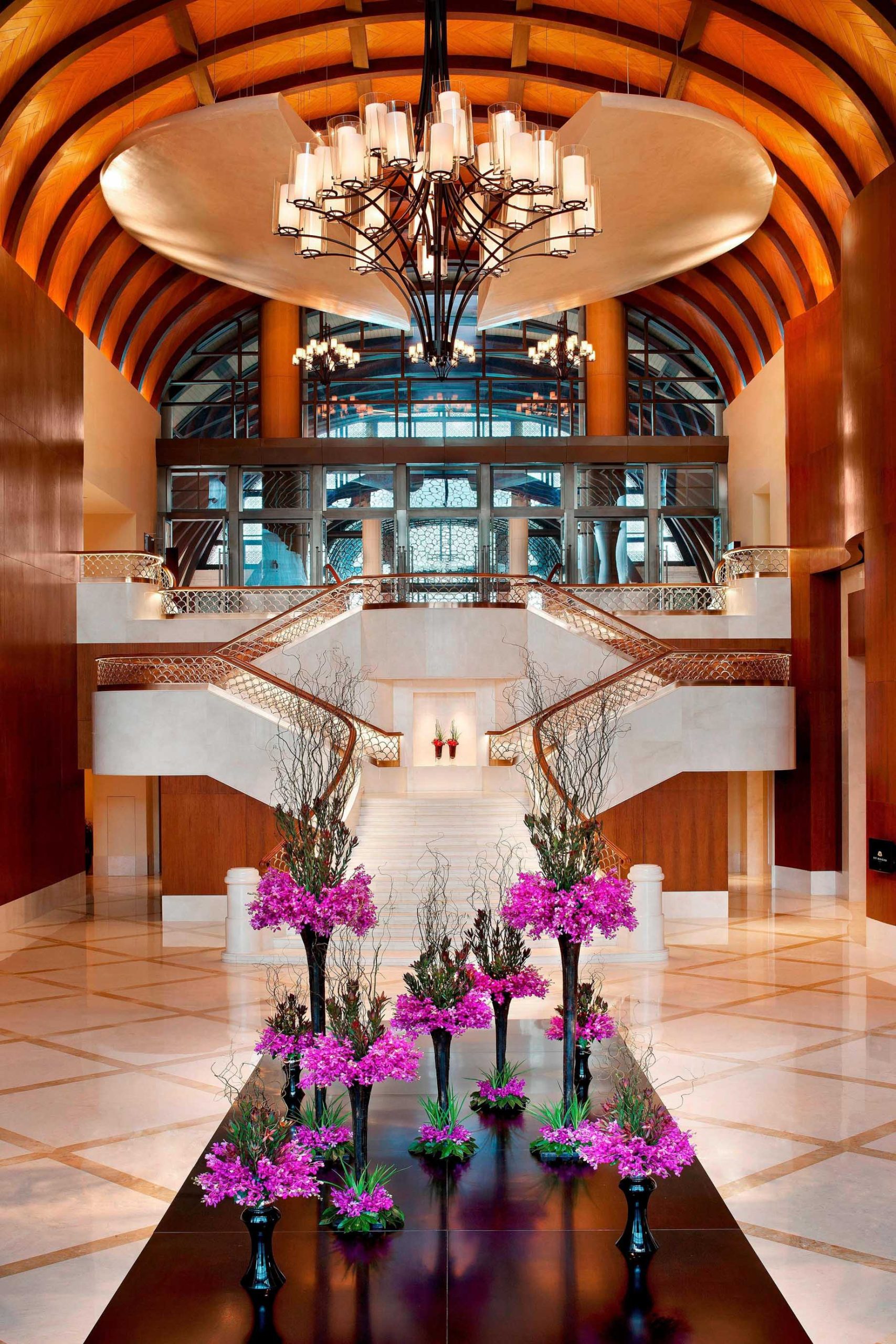 The St. Regis Sanya Yalong Bay Resort – Hainan, China – Grand Staircase Evening