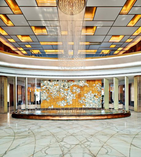 The St. Regis Tianjin Hotel - Tianjin, China - Entrance Fountain