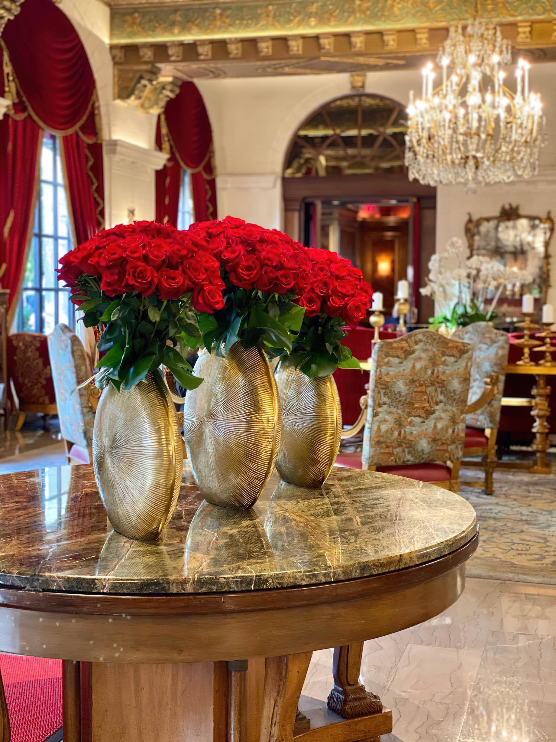 The St. Regis Washington D.C. Hotel – Washington, DC, USA – Lobby Decor