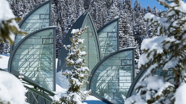 Tschuggen Grand Hotel - Arosa, Switzerland - Winter Glass Sails