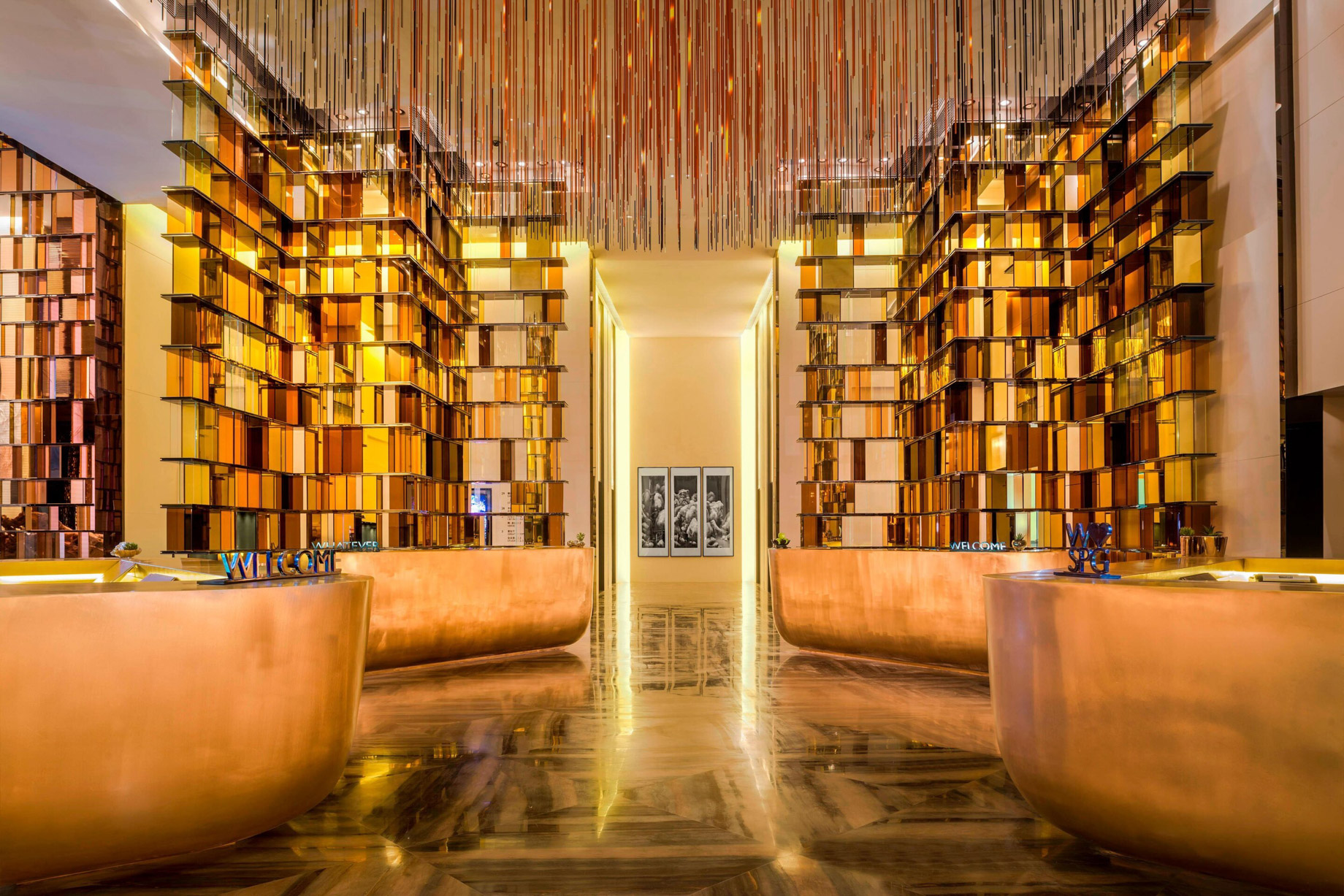 W Guangzhou Hotel – Tianhe District, Guangzhou, China – Welcome Desk