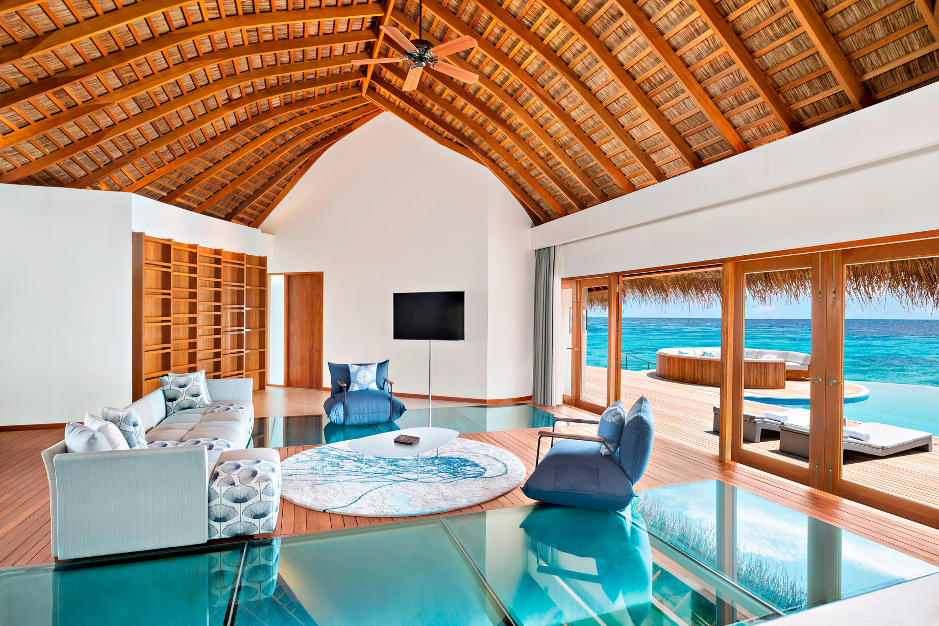 008 – W Maldives Resort – Fesdu Island, Maldives – Extreme WOW Ocean Haven Living Room