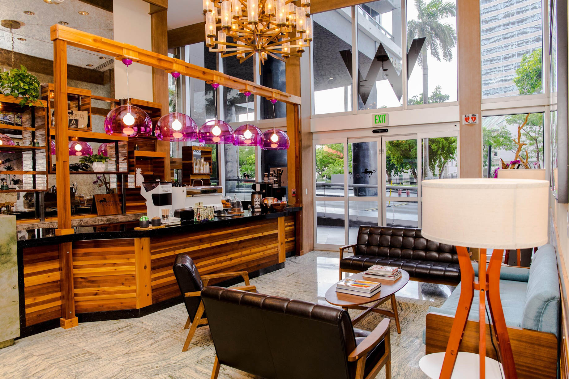 W Miami Hotel – Miami, FL, USA – Panther Coffee Cafe