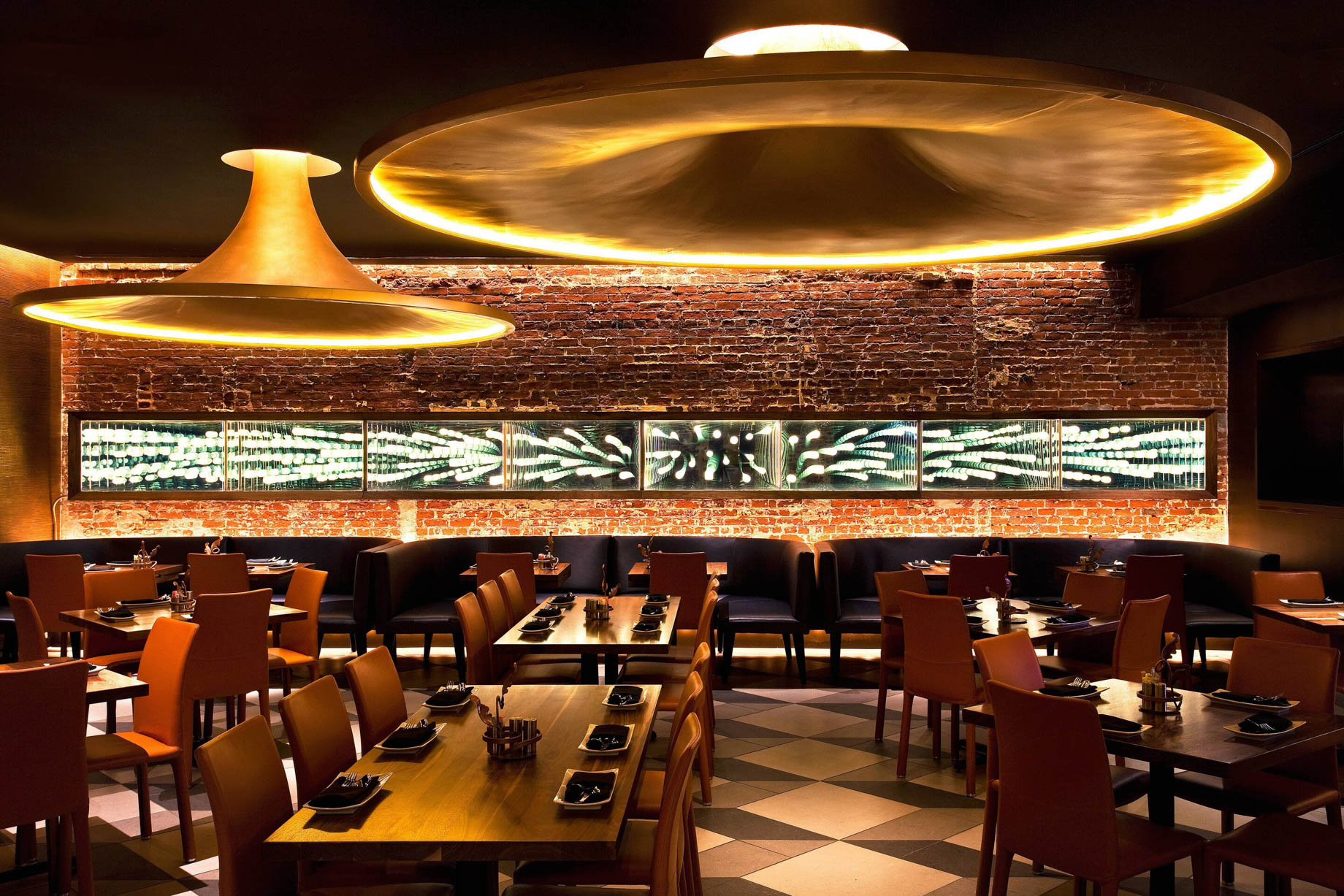 W New Orleans French Quarter Hotel - New Orleans, LA, USA - Sobou Restaurant Tables