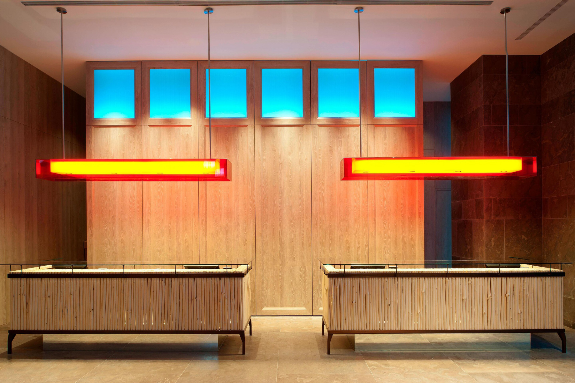 W Taipei Hotel – Taipei, Taiwan – Lobby Welcome Desk