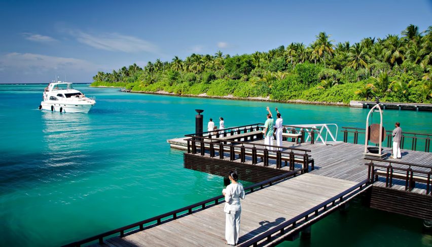 One&Only Reethi Rah Resort - North Male Atoll, Maldives - Boat Arrival Dock
