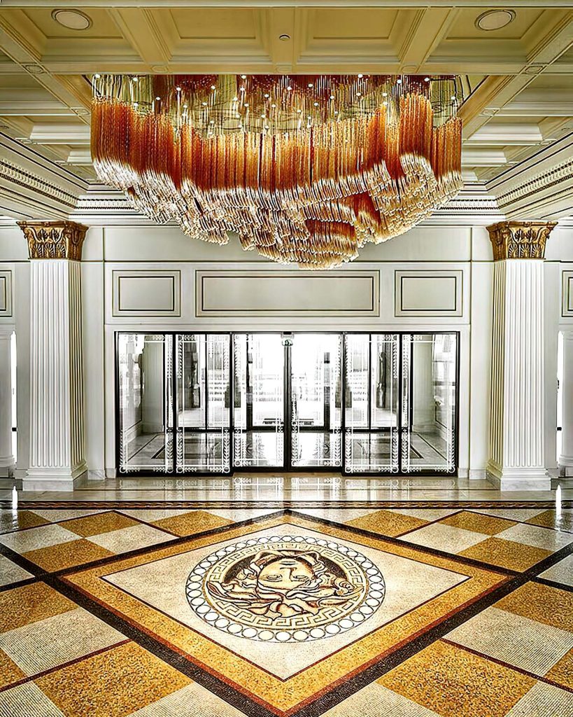 Palazzo Versace Dubai Hotel - Jaddaf Waterfront, Dubai, UAE - Neoclassical Architecture and Signature Versace Decor