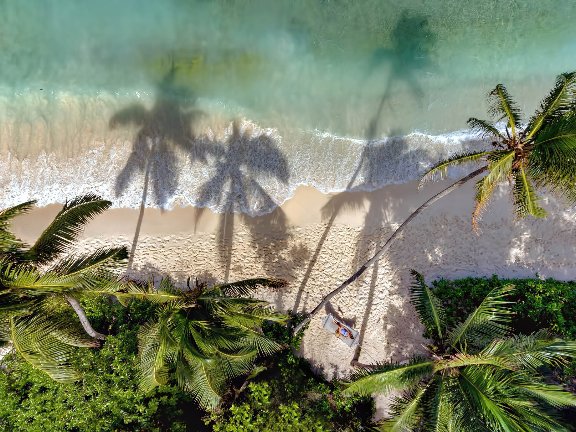 Six Senses Zil Pasyon Resort – Felicite Island, Seychelles – Overhead Beach